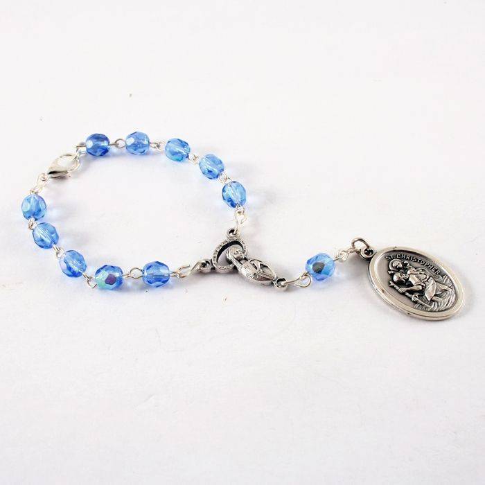 AUTÓBA! TÜKÖR MÖGÉ KAPOCCSAL! SZENT KRISTÓF RÓZSAFÜZÉR 