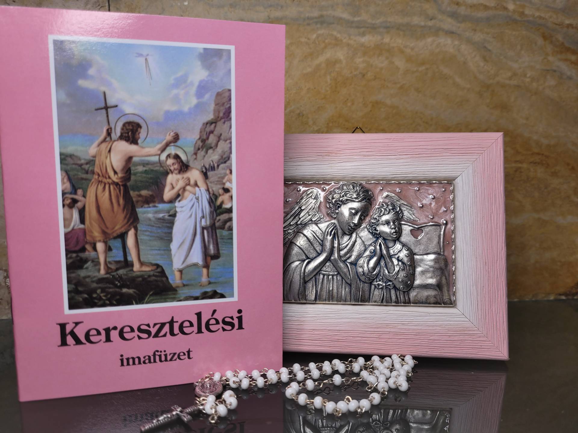 Kislányoknak Keresztelőre ajándékcsomag 