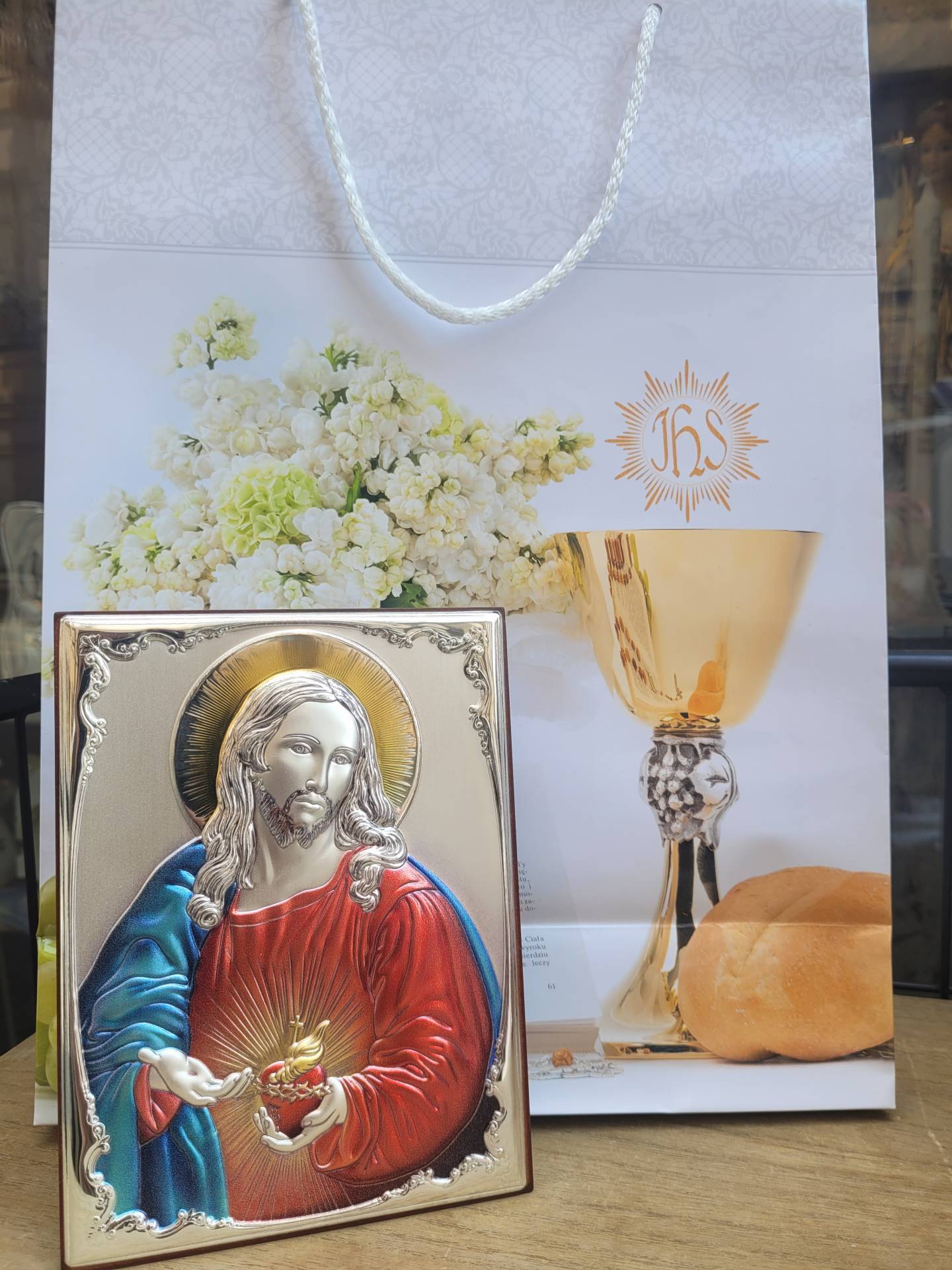 Papszentelésre, ezüst Misés vagy aranymisés Atyáknak is kiváló szép Ajándék!  