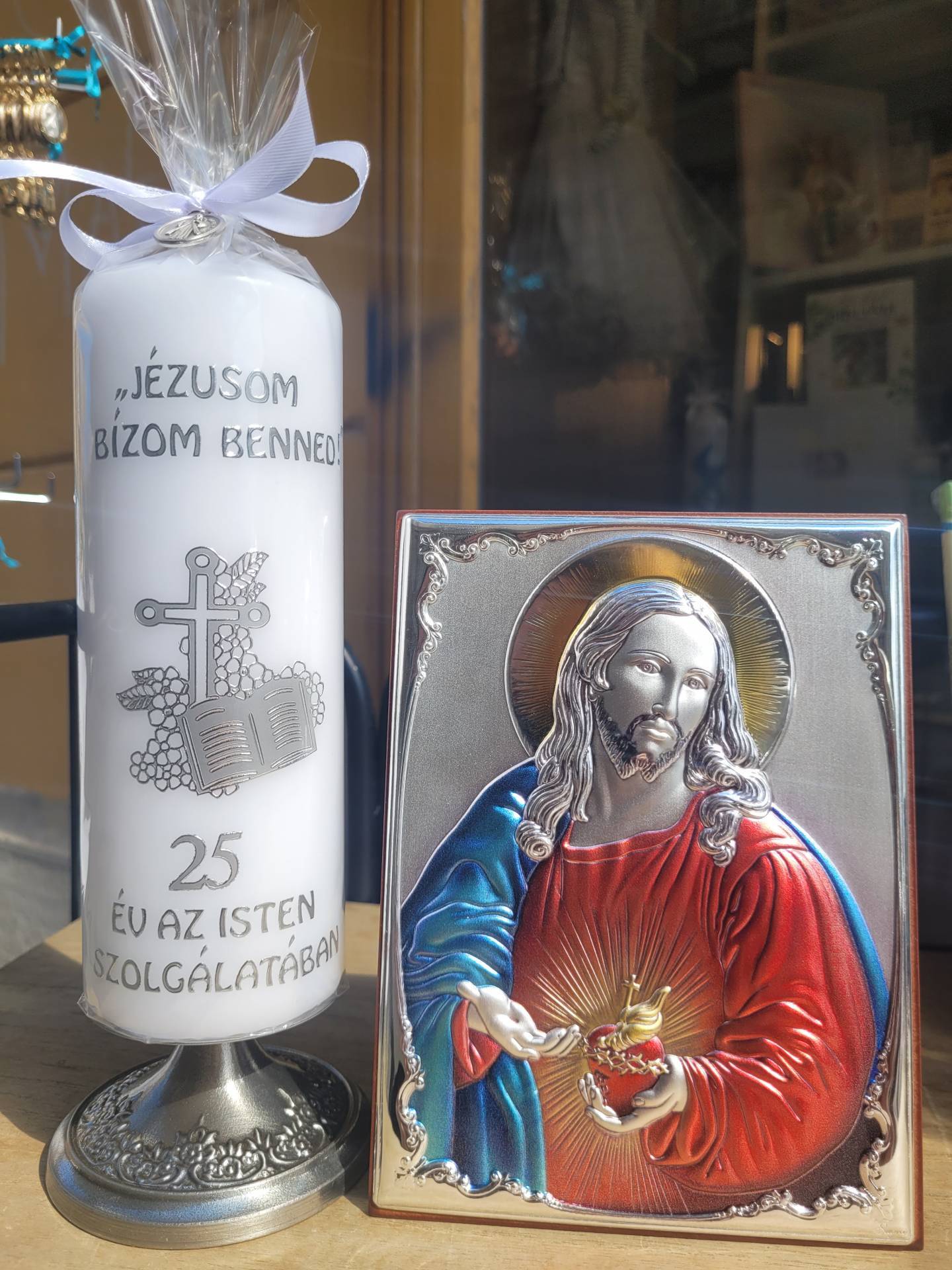 25. Ezüst misés Papnak ajándékcsomag  