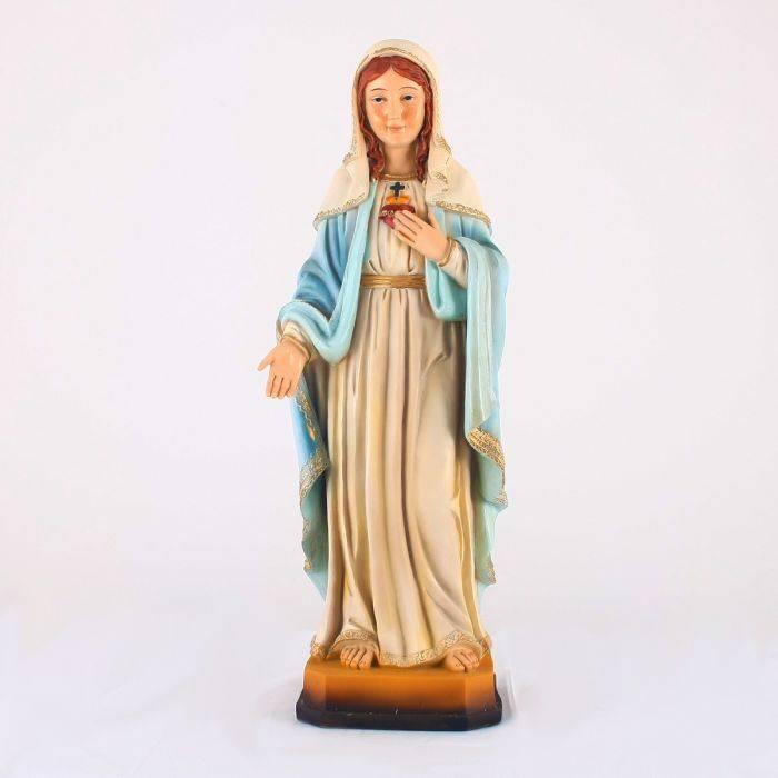 Mária szive műgyanta szobor 