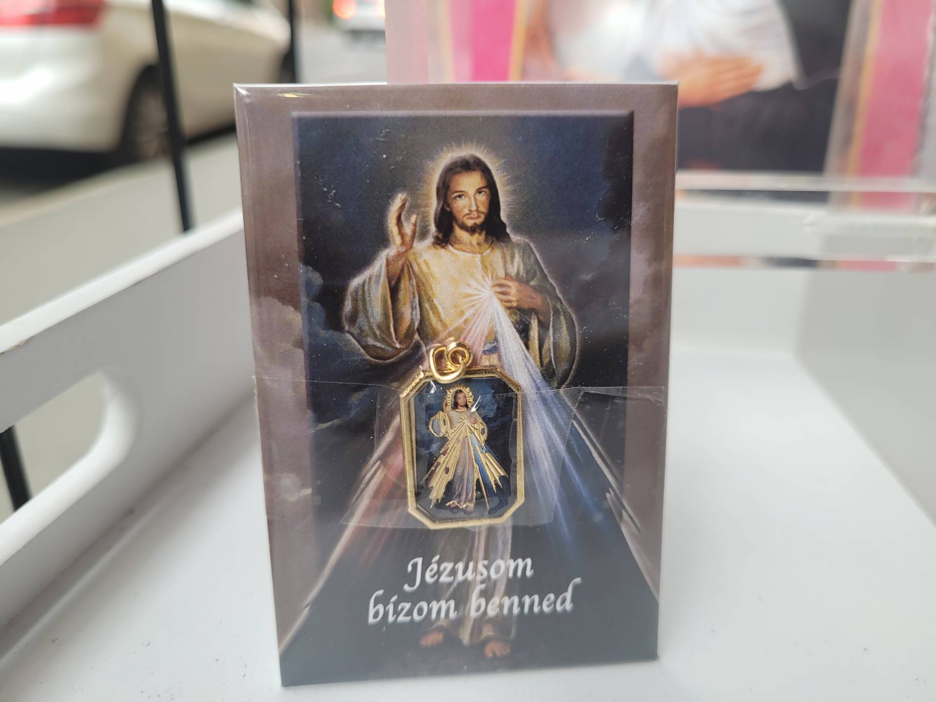 Irgalmas Jézus szentkép+ Érem  