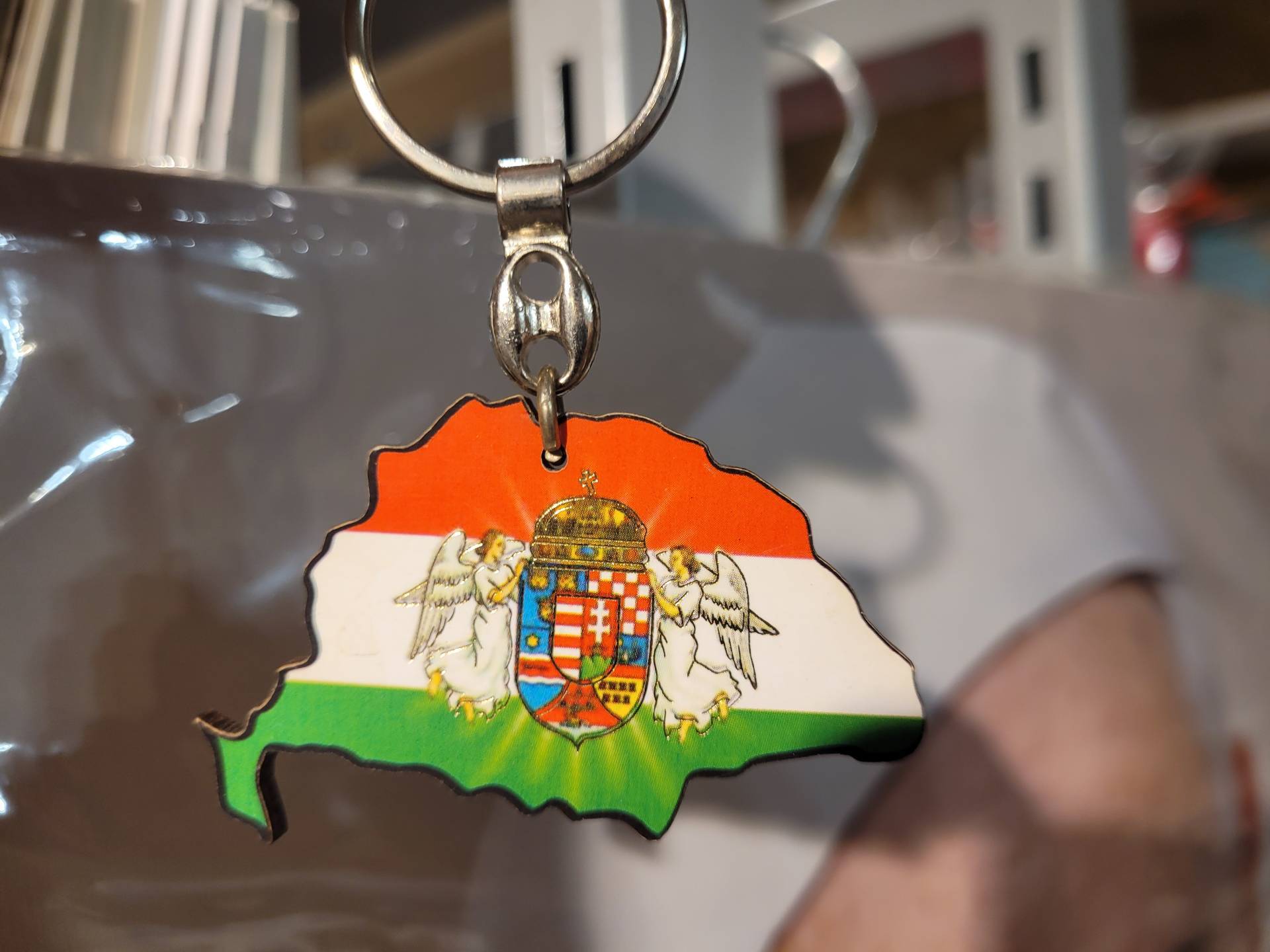 Nagy Magyarország Cimeres Kulcstartó 