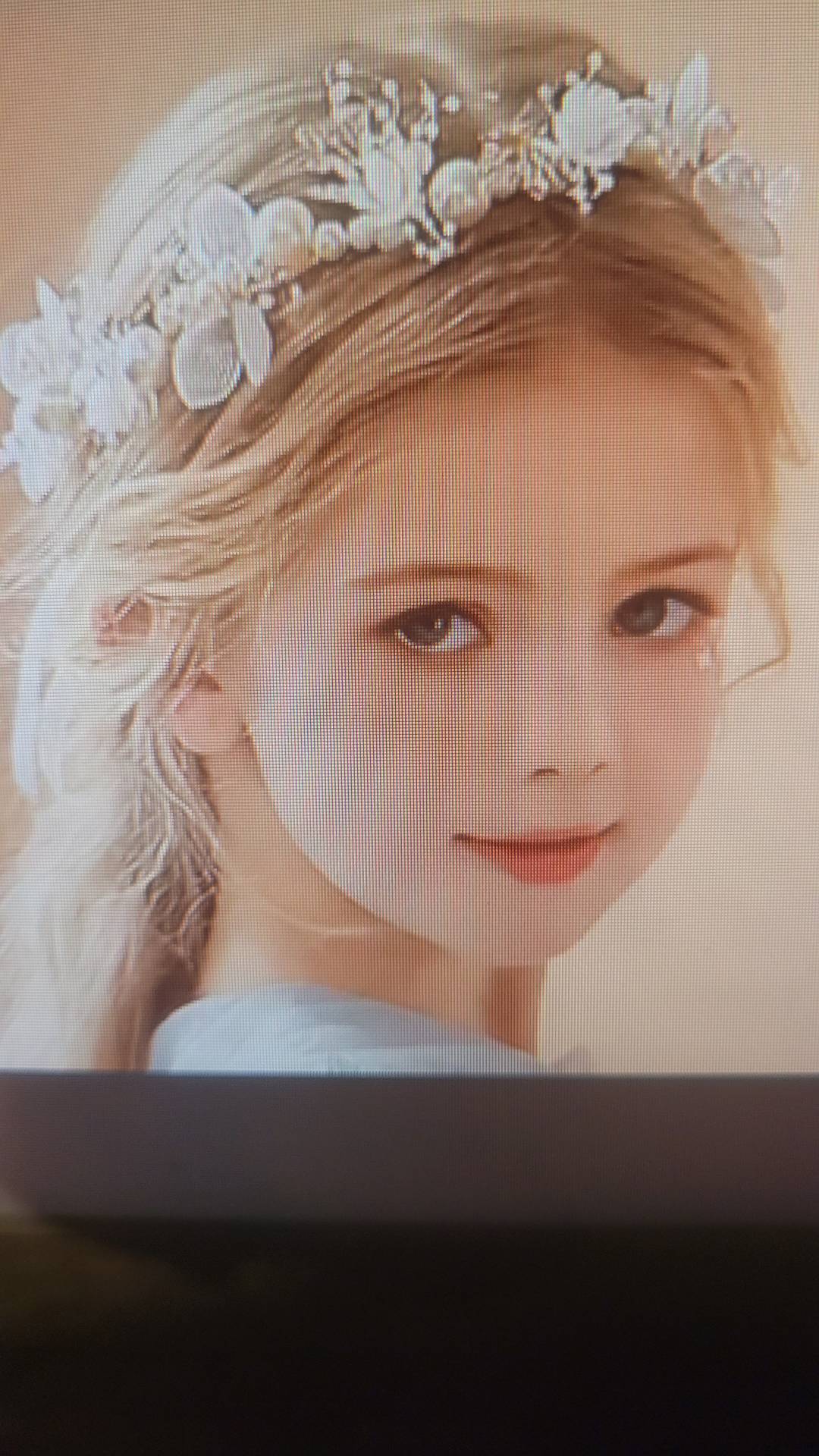 Elsőáldozásra Kislányoknak Hajkoszorú EGY MÉRET 