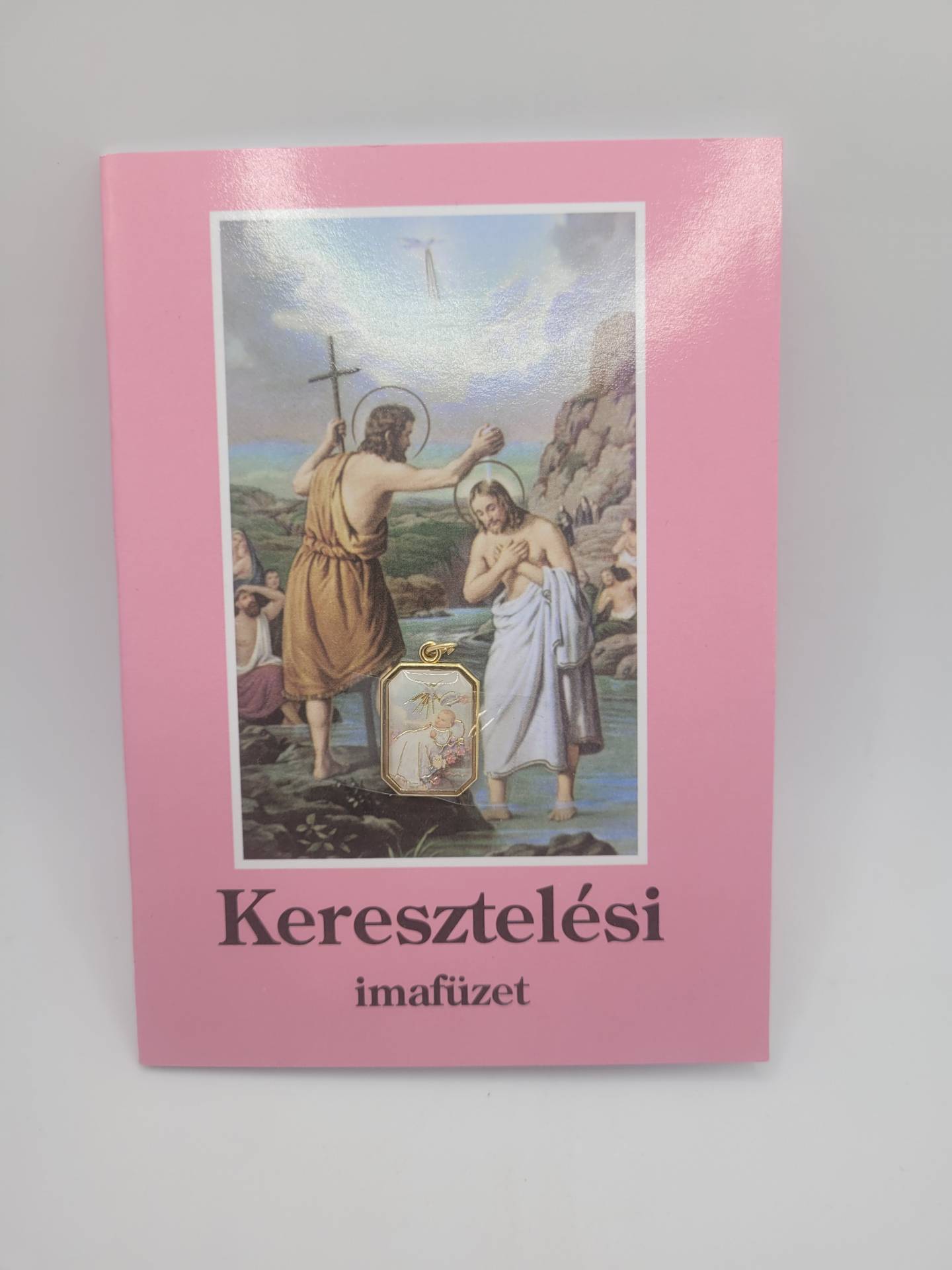Keresztelőre Ajándék imafüzet+ Érem  