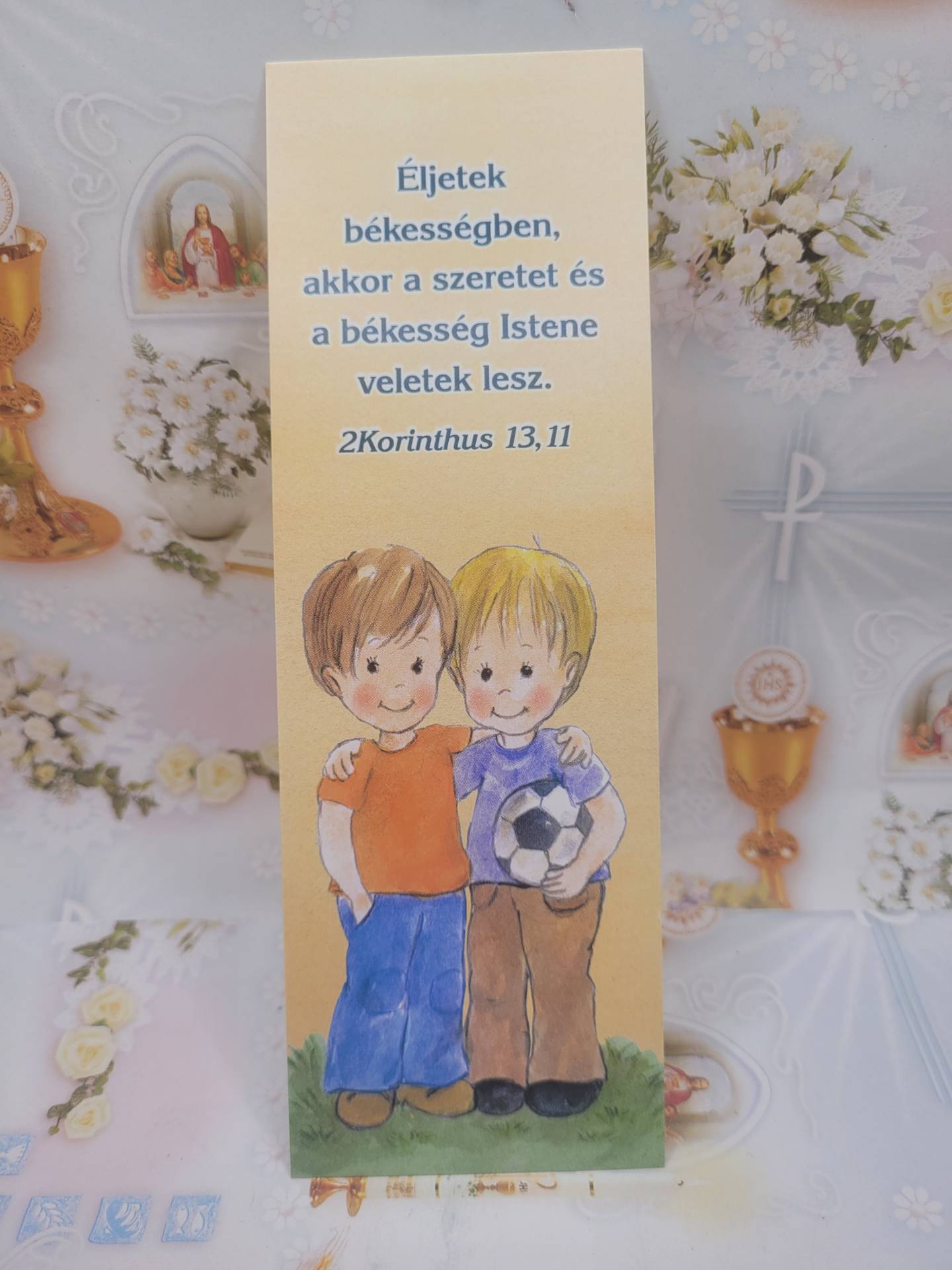 Elsőáldozásra Ajándékkisérővagy Könyvjelzőnek is kiváló 