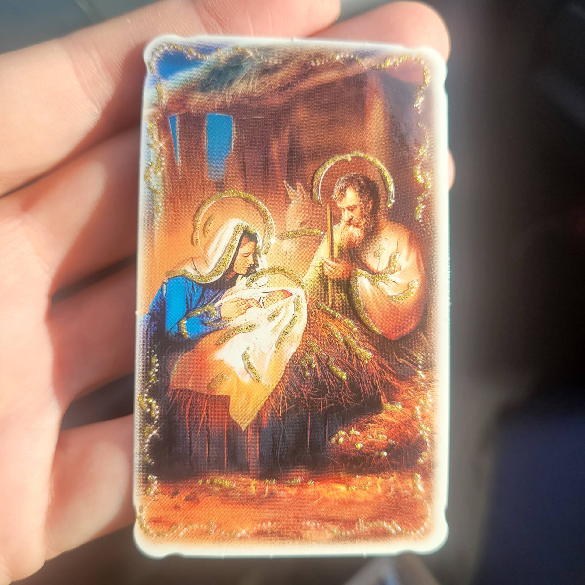 Kis Méretű szentkép 4cm *7,5cm 