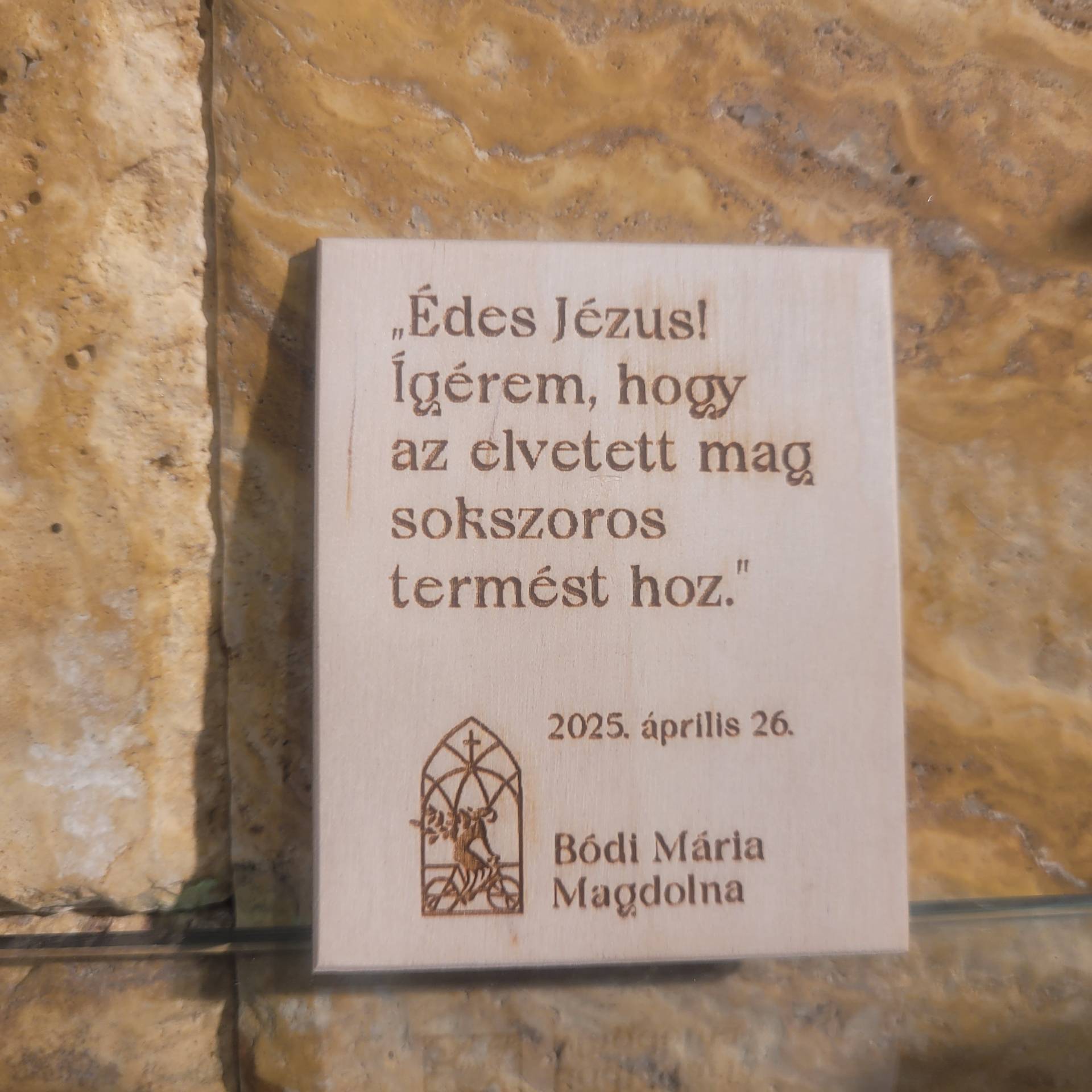 Bódi mária Magdolna  Fa mágnes 