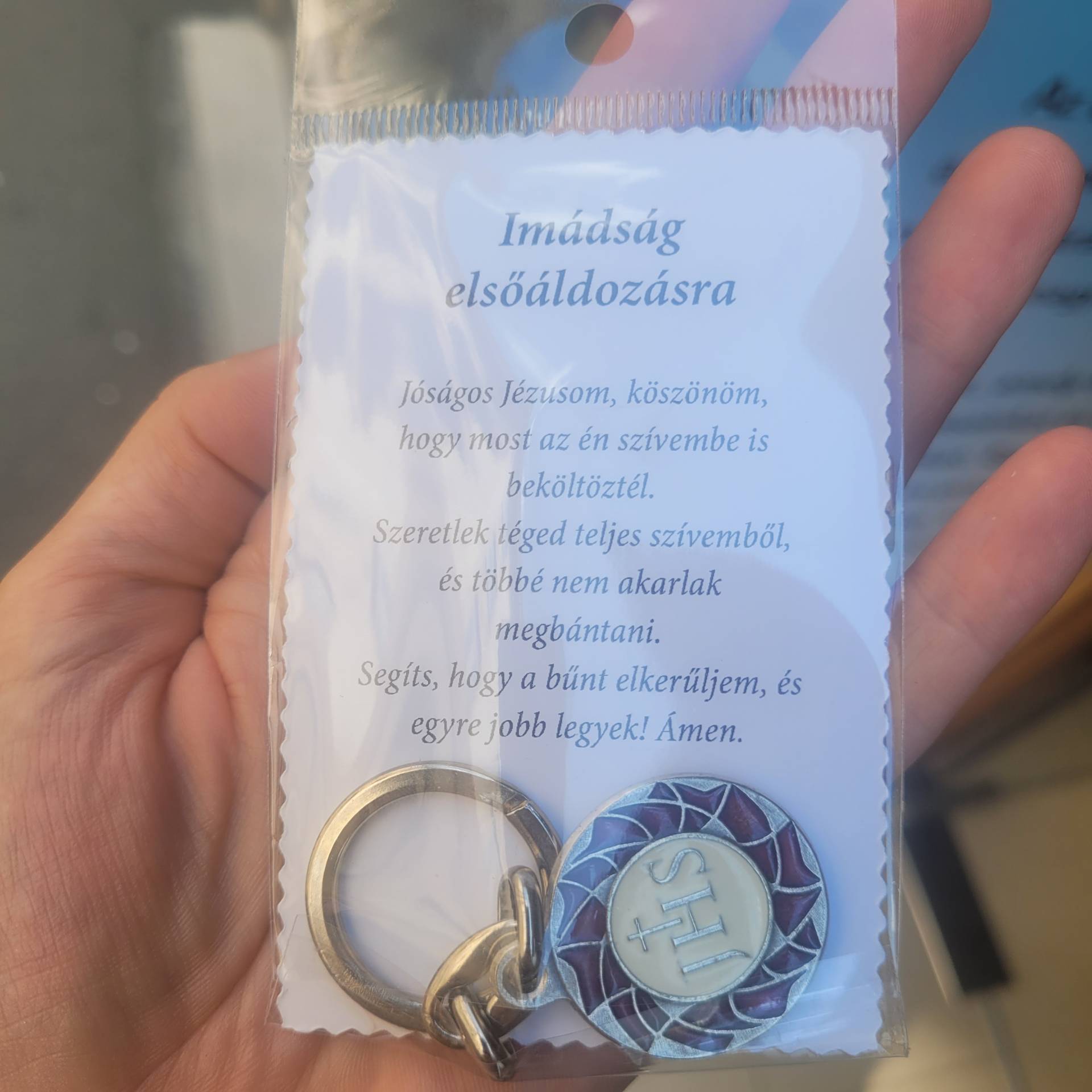 Elsőáldozók Részére Kulcstartó + Szentkép imával 