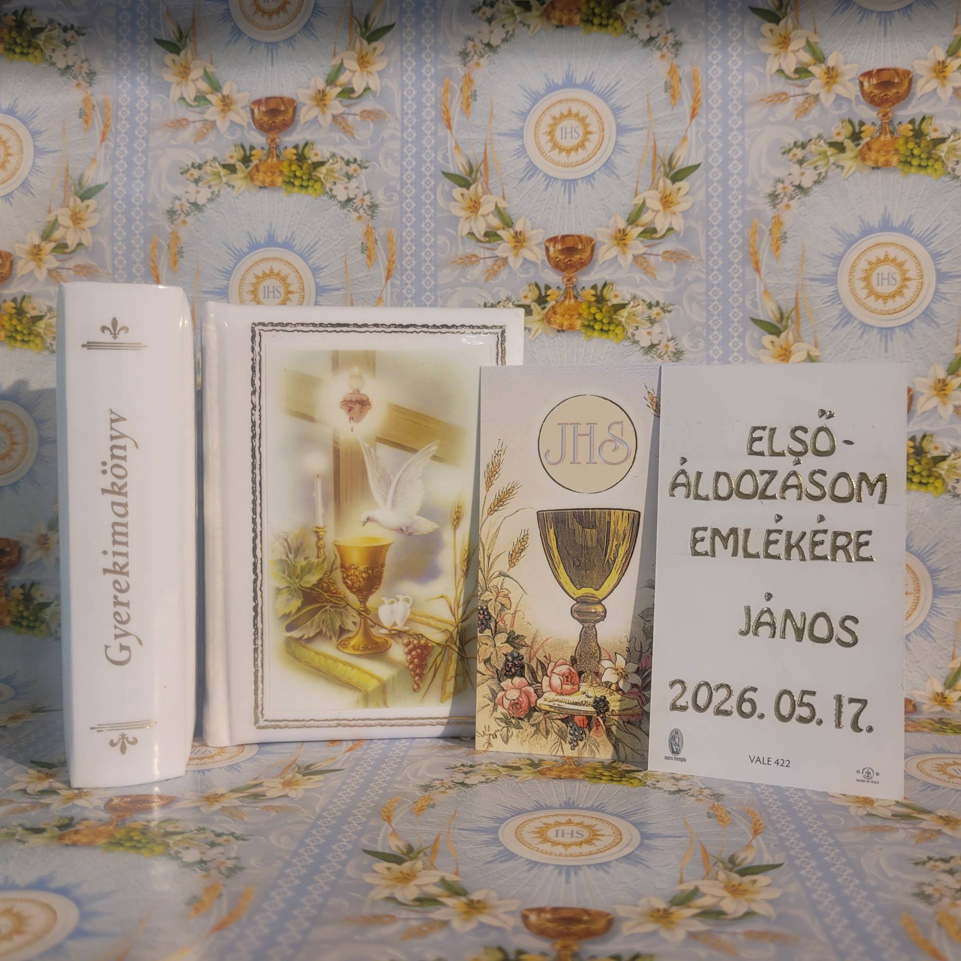 Elsőáldozók Részére imakönyv+Szentkép Feliratozva NÉV+DÁTUM KERÜL RÁ! 