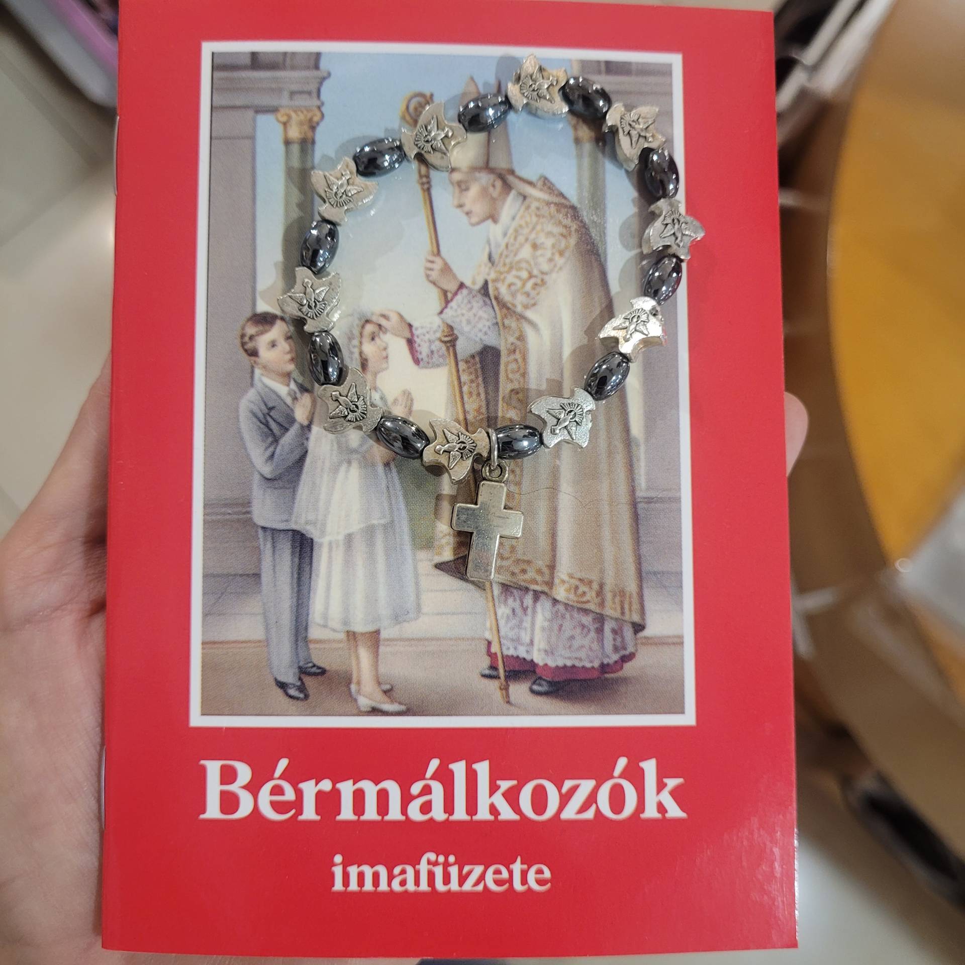 Bérmálkozók imafüzete+Szentlelkes karkötő / FIÚNAK ÉS LÁNYNAK IS AJÁNLOM! 
